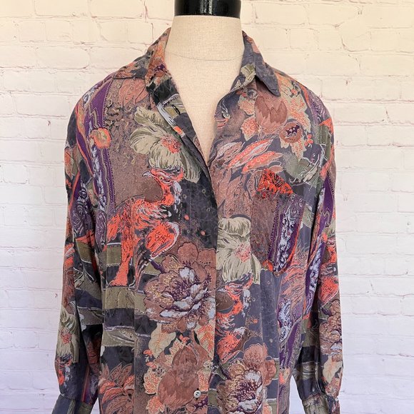 80's Abstract Shirt - Brand Ignite - Unisex - SIze Med/Large - Picture 1 of 10